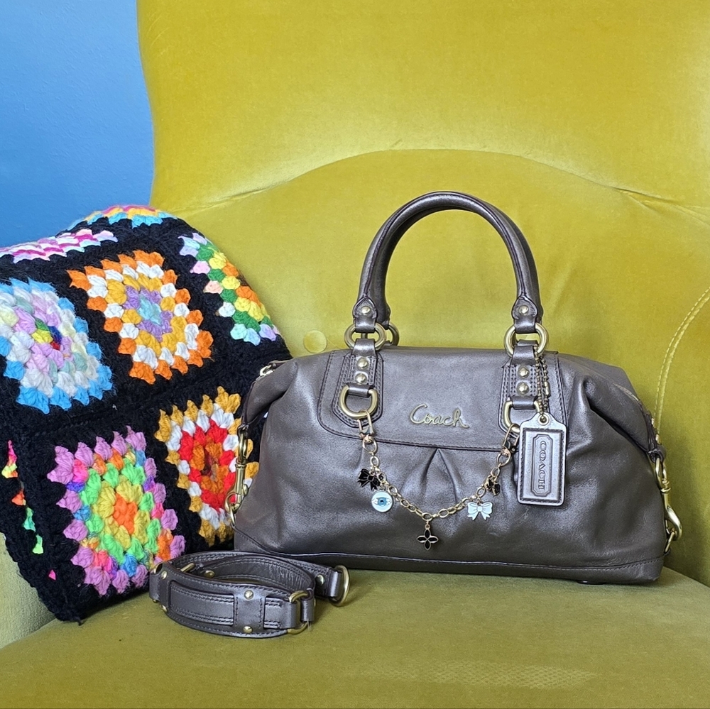 Coach Ashley Satchel in Bronze (15445)